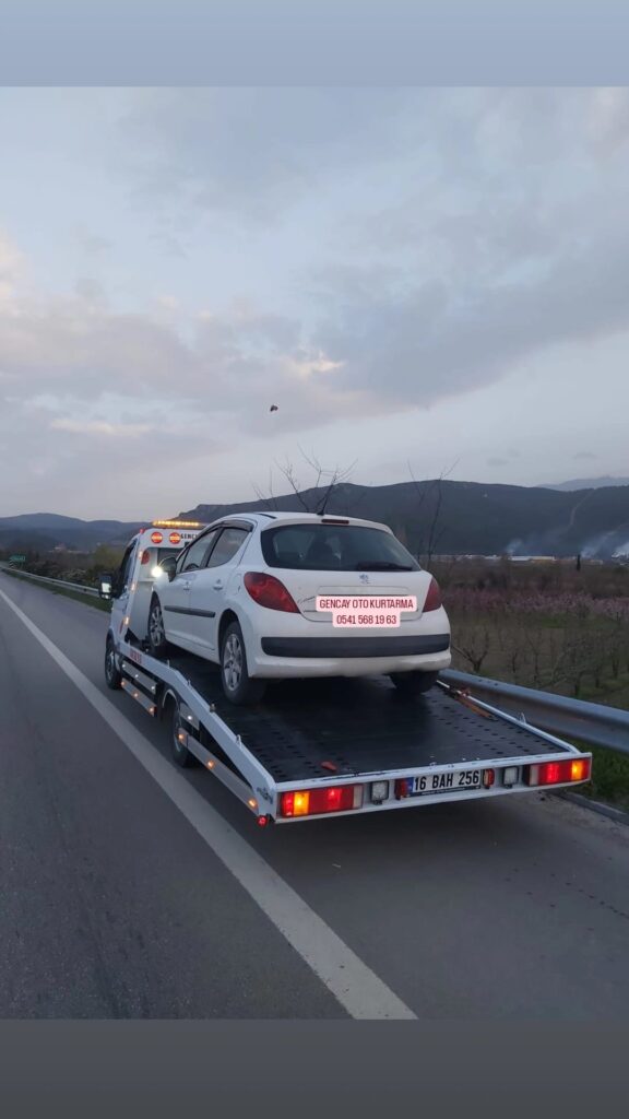 İnegöl Çekici 7/24 Oto Kurtarma ve Yol yardım